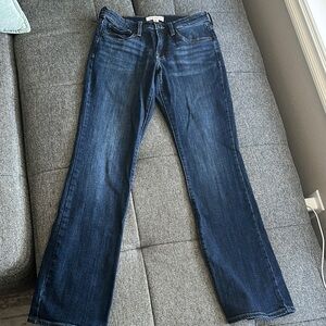 Lucky Brand Blue Boot Cut Jeans with Natural Wear Patterns
